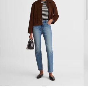 Madewell The Jules Slim Straight Leg Jeans